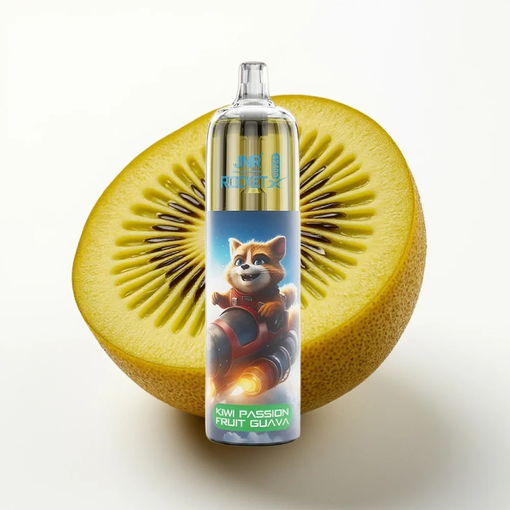 JNR Rocket-X 12400 Puffs Justerbar Luftstrøm RGB Kiwi Pasjonsfrukt Guava - Online Store