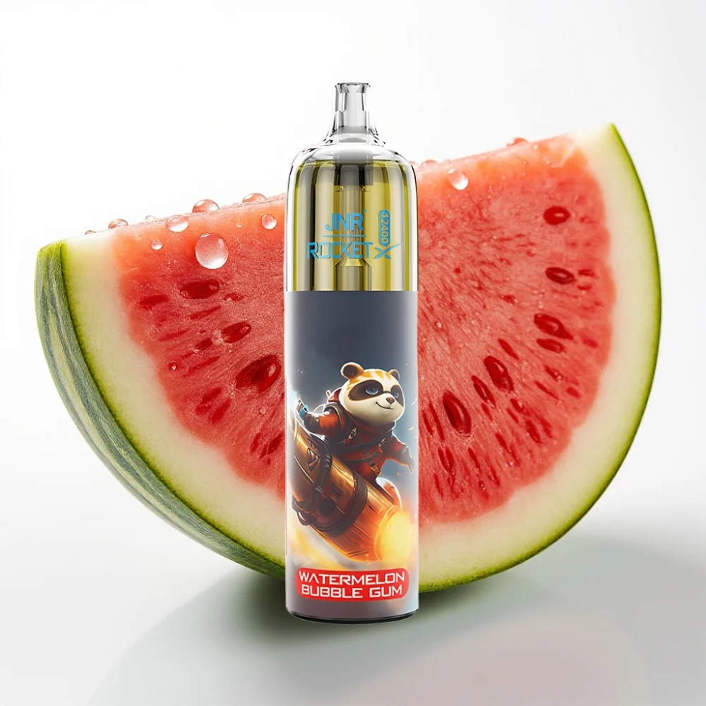 JNR Rocket-X 12400 Puffs Justerbar Luftstrøm Vannmelon Tyggegummi - Online Store