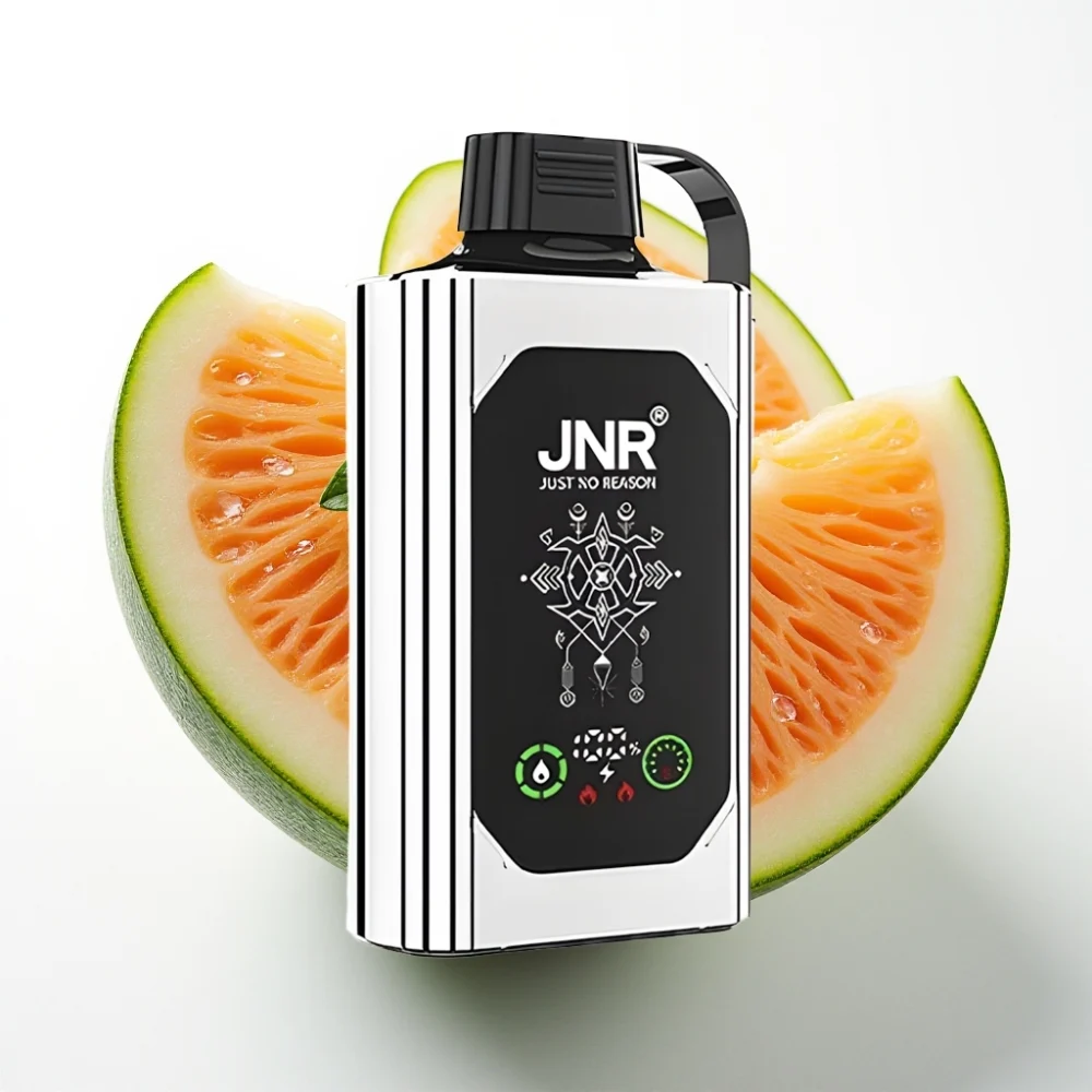 JNR Shisha Hookah Box 20500 Puffs HD Display Dobbel Melon Mynte Type-C - Online Store