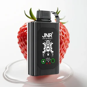 JNR Shisha Hookah Box 20500 Puffs HD Display Jordbær Drue Type-C - Online Store