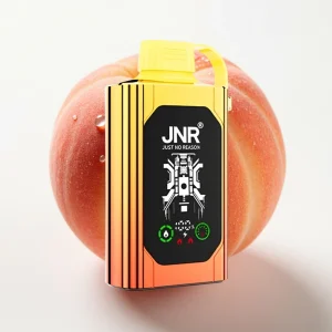 JNR Shisha Hookah Box 20500 Puffs HD Display Juicy Peaches (Saftige Fersken) Type-C - Online Store