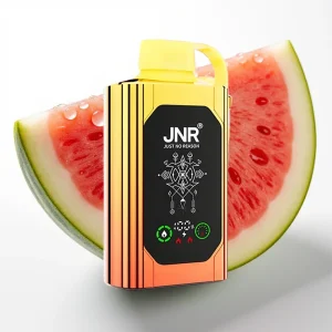 JNR Shisha Hookah Box 20500 Puffs HD Skjerm Vannmelon Jordbær Tyggis Type-C - Online Store