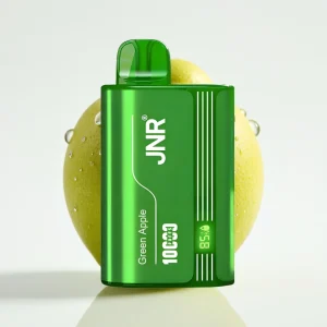 JNR Tank 10000 Puffs Justerbar Luftstrøm Digital Skjerm Grønt Eple Fersken Pære - Online Store