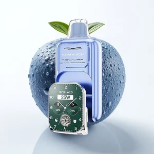 JNR VapeWatch 30000 Puffs Blå Bringebær Is 1000mAh Type-C - Online Store