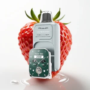 JNR VapeWatch 30000 Puffs Jordbæris 19mL 5% Dual Mesh - Online Store