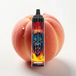 JNR Wolf Niplo 10000 Puffs 20ml 1.0 Ohm Ferskenbær - Online Store