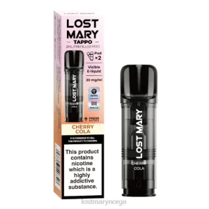 LOST MARY Flavours - lost mary tappo ferdigfylte belg - 20mg - 2pk kirsebær cola RB2V179 - Online Store