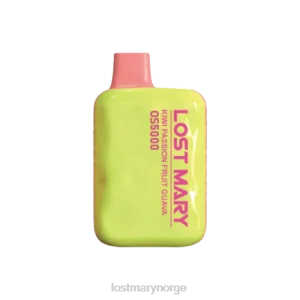 LOST MARY Flavours - mistet mary os5000 kiwi pasjonsfrukt guava RB2V39 - Online Store