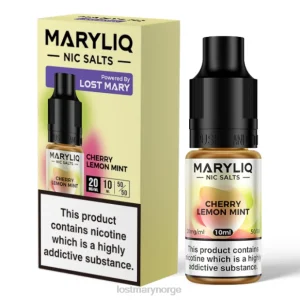 LOST MARY Flavours - tapte maryliq nic salter - 10ml kirsebær RB2V209 - Online Store