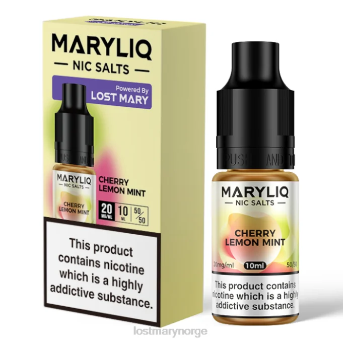 LOST MARY Flavours - tapte maryliq nic salter - 10ml kirsebær RB2V209 - Online Store