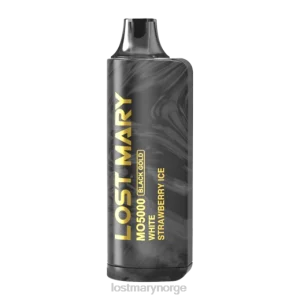 LOST MARY Online - lost mary mo5000 black gold edition hvit jordbæris RB2V97 - Online Store