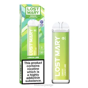 LOST MARY Online Store - tapt mary qm600 engangsvape sitron lime RB2V168 - Online Store