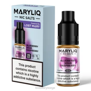 LOST MARY Online - tapte maryliq nic salter - 10ml blåbærsur bringebær RB2V207 - Online Store