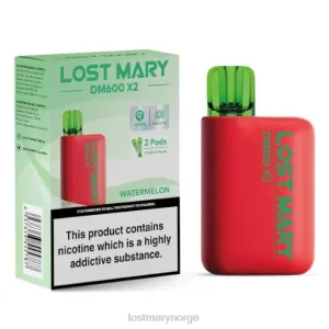 LOST MARY Vape - lost mary dm600 x2 engangsvape vannmelon RB2V200 - Online Store