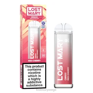 LOST MARY Vape Nikotin - tapt mary qm600 engangsvape rødt kirsebær RB2V162 - Online Store