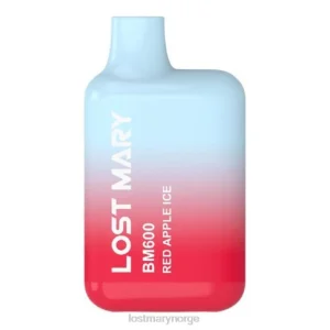 LOST MARY Vape Norge - tapt mary bm600 engangsvape rød epleis RB2V151 - Online Store