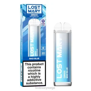 LOST MARY Vape - tapt mary qm600 engangsvape gal blå RB2V160 - Online Store