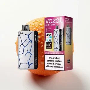 Vozol Neon 45K 45000 Puffs Disposable Vape Fersken Appelsin Passionsfrukt - Online Store