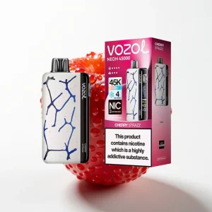Vozol Neon 45K 45000 Puffs Justerbar Is og Luft Cherry Strazz - Online Store