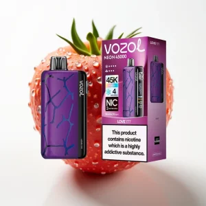 Vozol Neon 45K 45000 Puffs Justerbar Is og Luftstrøm 20ml Disposable Vape Kjærlighet 777 - Online Store